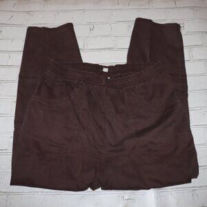 Women's Brown Pants size 12 Cascade Blues